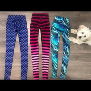 K-deer blue black diamond small legging